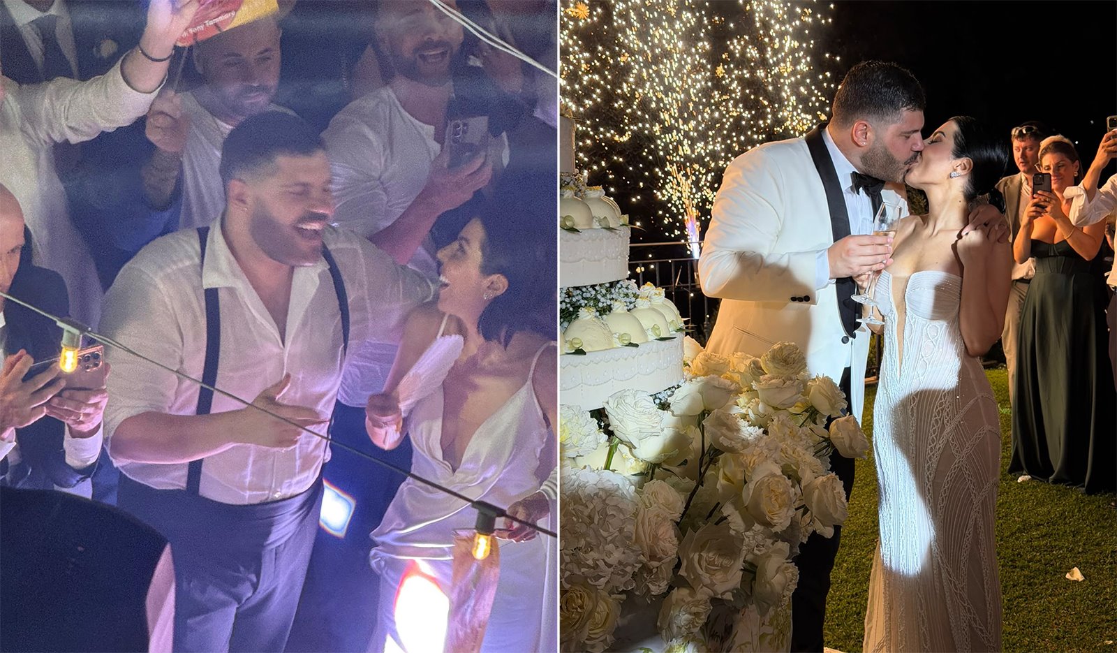 Matrimonio a Vietri sul Mare per Salvatore Esposito e Paola Rossi: la festa con la reunion di Gomorra