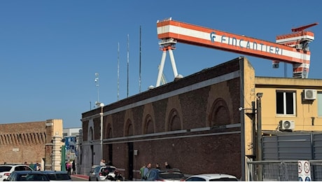 Fincantieri, sciopero in tutta Italia dopo la morte ad Ancona