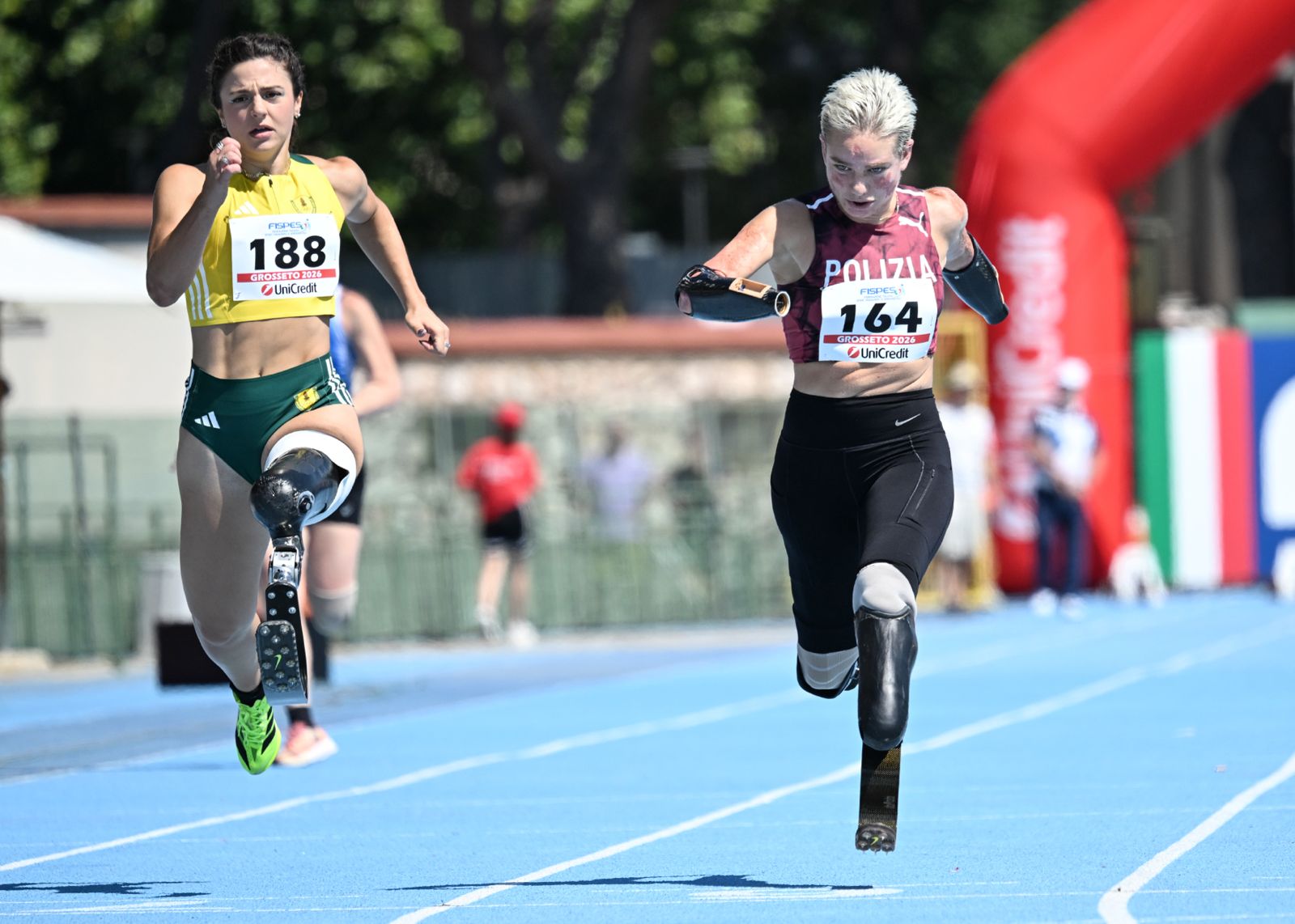 Atletica paralimpica: agli Assoluti di Grosseto la pista si accende con i campioni azzurri