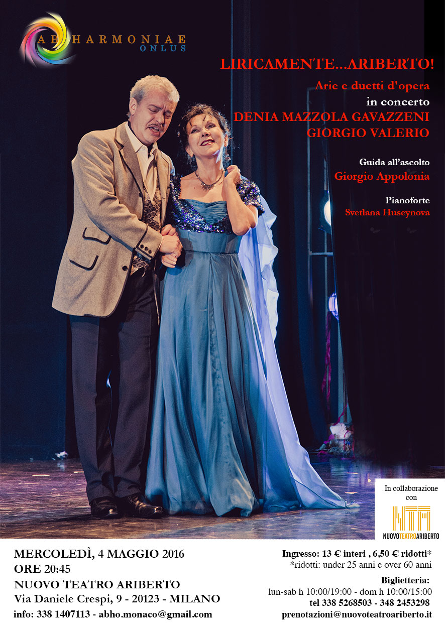 DENIA MAZZOLA GAVAZZENI AL NUOVO TEATRO ARIBERTO DI MILANO 